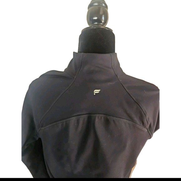 Fabletics Womens Black Trinity Performance Jacket  Lightweight Athletic Jacket M - Picture 8 of 13